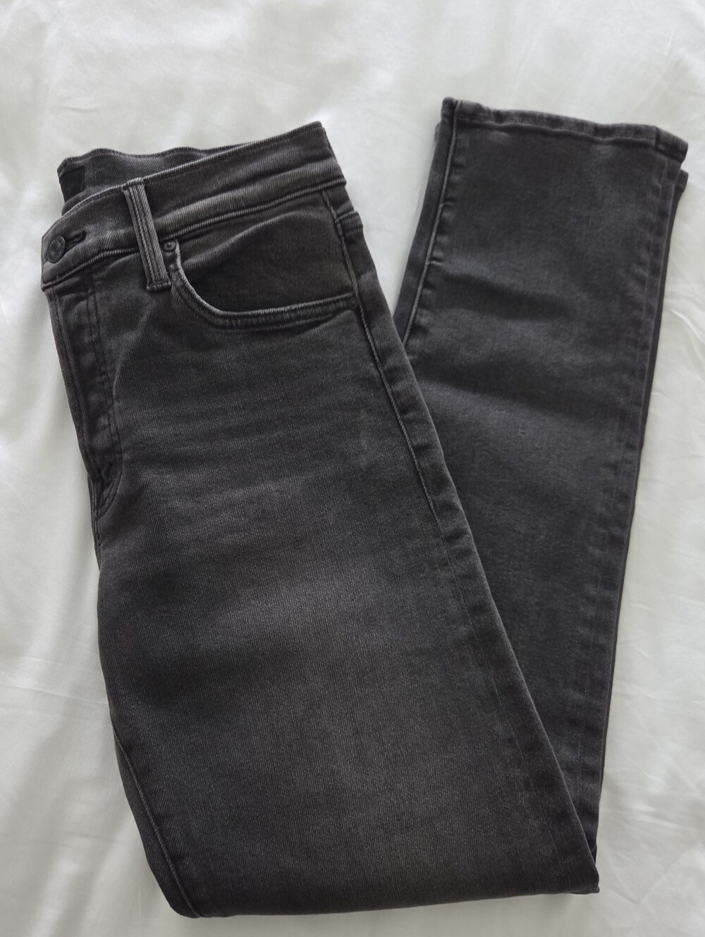 MOTHER JEANS- The Mid Rise Hiker Hover Size 27 - Picture 9 of 10